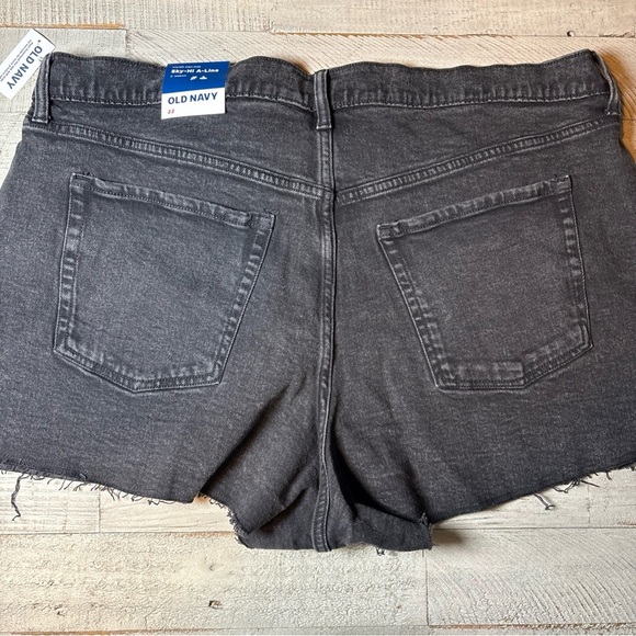 Old Navy 22 High High Rise Sky, High Airline, Secret, Smooth Pockets, Black - Picture 10 of 14